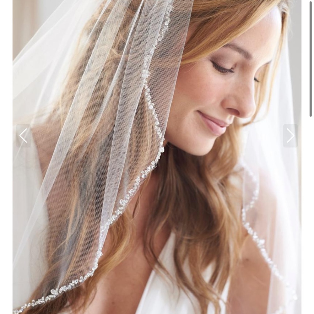 Dareth Colburn wedding veil - Chapel Length (90 in)